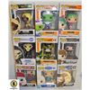 Image 1 : NEW (9) FUNKO FIGURES: GAMES #93 & 295
