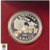 Image 1 : RCM 1981 SILVER PROOF DOLLAR TRAIN