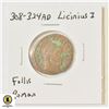 Image 1 : 308-324AD ANCIENT ROMAN LICINIUS I FOLLIS COIN