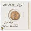 Image 1 : 284-296 AD ANCIENT EGYPT DIOCLETIAN TETRA DRACHM