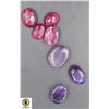 Image 1 : #220-NATURAL PURPLE AMETHYST +RED RUBY 73.50CT