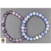 Image 1 : #77-NATURAL BLUE SPORT DREAM AMETHYST BRACELET