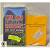 Image 1 : BAG WITH THE SAS SURVIVAL HANDBOOK AND THE
