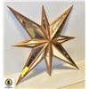 Image 1 : LARGE STAR METAL & GLASS WALL DECOR - 31 INCH