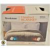 Image 1 : BROOKSTONE SIZE: KING 90 X 100 HEATED BLANKET