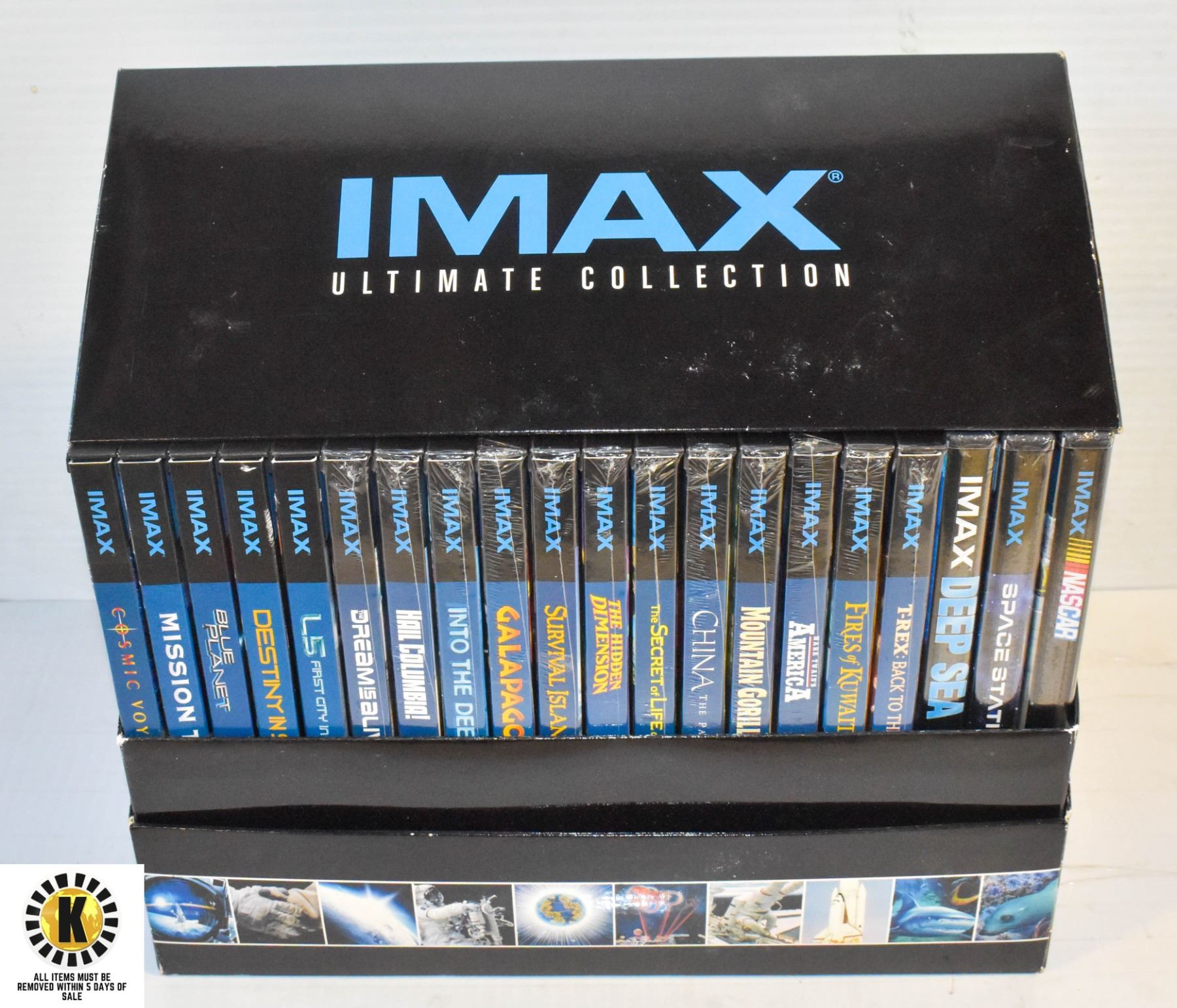 Imax Collection Folder IMAX THE ULTIMATE DVD COLLECTION 20 DVD SET