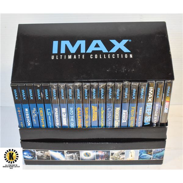 IMAX THE ULTIMATE DVD COLLECTION 20 DVD SET