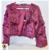 Image 1 : REVAMPED FAUX FUR COAT SIZE SMALL