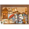 Image 1 : LOT OF MINI WOODEN FURNITURE PIECES