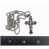 Image 1 : NEW RHINESTONE CROSS CHARM WITH CHAIN