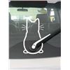 Image 1 : NEW REAR VEHICLE WINDOW CAT STICKER