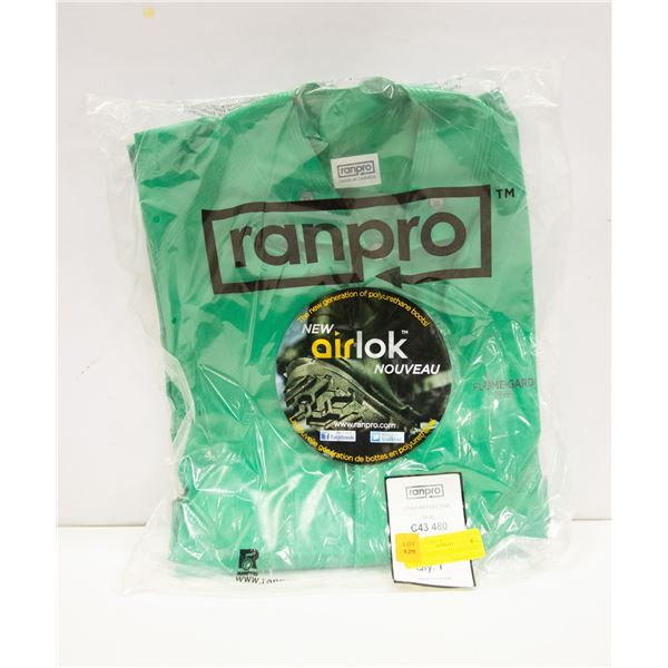 NEW RANPRO SZ 2XL RAIN JACKET