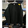 Image 1 : HANES MEDIUM ULTIMATE COTTON BLACK SWEATSHIRT