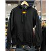 Image 1 : FRUIT OF THE LOOM MEDIUM LONG SLEEVE HOODIE, BLACK