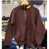 Image 1 : GILDAN HEAVY BLEND SMALL 1/4 ZIP LONG SLEEVE SHIRT