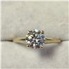Image 1 : BZ1350-8 10K WHITE MOISSANITE RING
