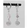 Image 1 : NEW PAIR OF SILVER EARRINGS IN GIFT BOX