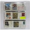 Image 1 : ESTATE COLLECTION OF 12 VINTAGE 1ST DAY