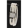 Image 1 : CERTIFIED QUADRUPLE STRAND 128 PEARLS BRACELET