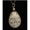 Image 2 : 24K GOLD DECORATED EASTER EGG PENDANT, 1978 COA