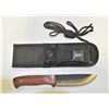 Image 1 : NEW ELK RIDGE HUNTING KNIFE WITH SHEATH IN BOX