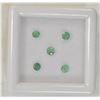 Image 1 : 5 GENUINE NATURAL EMERALD GEMSTONES