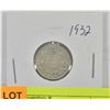 Image 1 : 1932 CANADIAN KING GEORGE SILVER TEN CENT