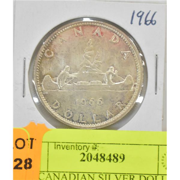 1966 CANADIAN SILVER DOLLAR
