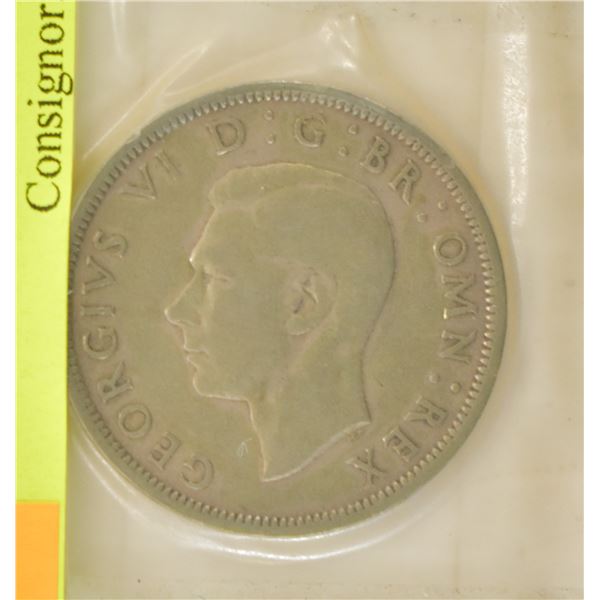 1947 HALF CROWN COIN