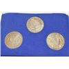 Image 1 : SET OF THREE MORGAN SILVER DOLLARS, USA, WITH COA