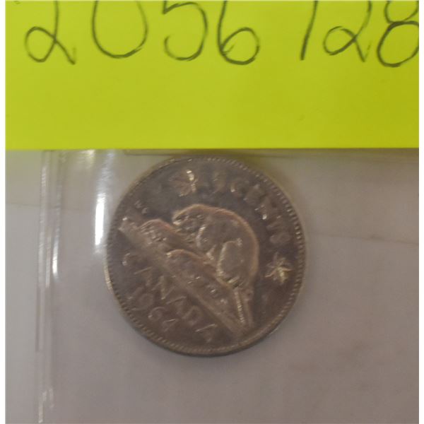 CANADIAN 1964  NICKEL