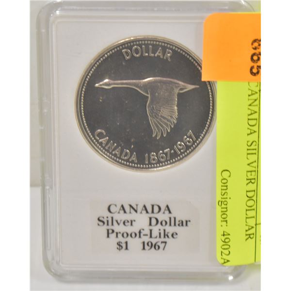 1967 CANADA SILVER DOLLAR