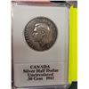 Image 2 : 1942 CANADA SILVER HALF DOLLAR 50 CENTS