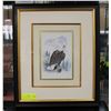 Image 1 : FRAMED PRINT 'EAGLE' BY SUE COLEMAN APPROX