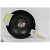 Image 1 : NEW 35CM NON-STICK CARBON STEEL WOK W/ 2 HANDLES