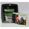 Image 1 : BOX OF XBOX 360 GAMES - TESTED