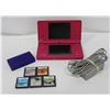 Image 1 : PINK NINTENDO DS WITH 5 GAMES
