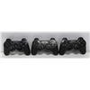 Image 1 : 3 PS3 CONTROLLERS BLACK