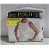 Image 1 : NEW LOT OF 2 POLO RALPH LAUREN COTTON CREW
