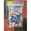 Image 1 : MARVEL CAPTAIN AMERICA #334 CGC COMIC, NEWSSTAND