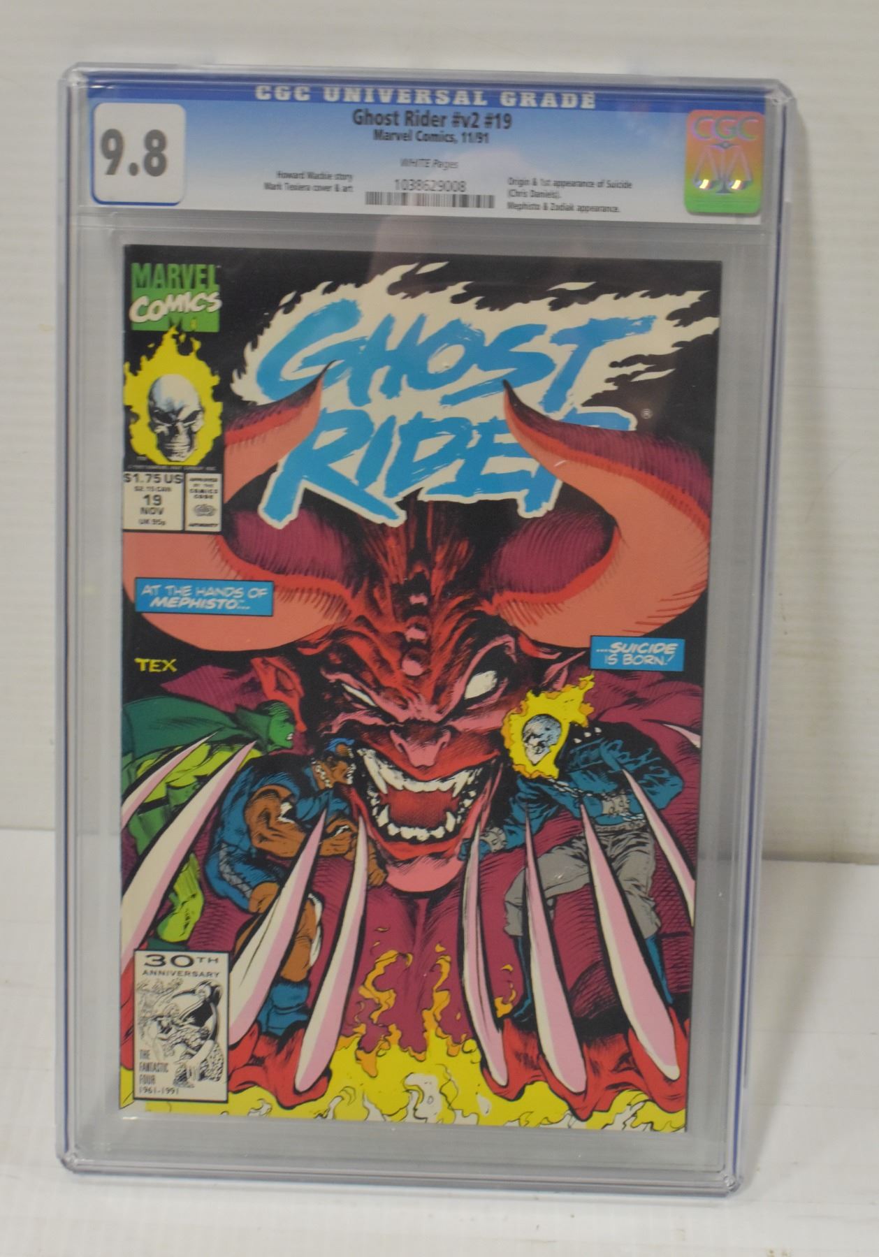 MARVEL GHOST RIDER #19 CGC COMIC