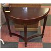 Image 1 : ESTATE CHERRYWOD HALF MOON TABLE-ESTATE