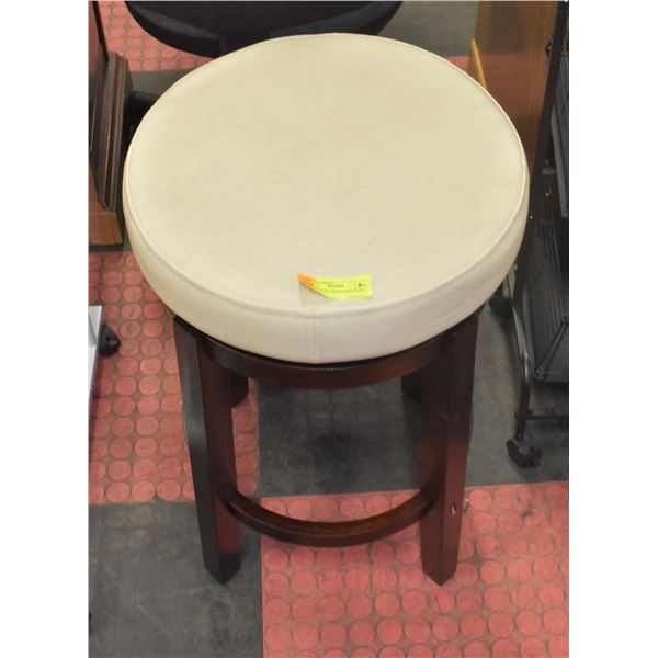 NEWLY BUILT WOOD BAR STOOL