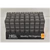 Image 1 : NEW MONTHLY PILL ORGANIZER