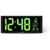 Image 1 : NEW REPACK ACURITE GREEN LED DIGITAL CLOCK