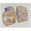 Image 1 : AMETHYST SET OF BOOKENDS