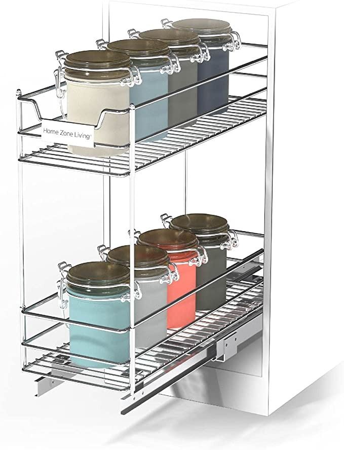 NEW REPACKED HOME ZONE LIVING 2-TIER RACK /CABINET