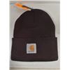 Image 1 : NEW CARHARTT MAROON KNIT CUFFED BEANIE TOQUE