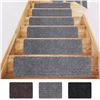 Image 1 : NEW 15 PACK OF CARPET STAIR TREADS 30 X 8