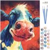 Image 1 : NEW ABEAUTY DIY PAINT BY NUMBERS ACRYLIC ON CANVAS